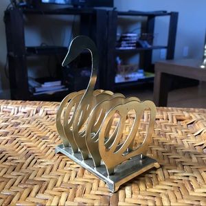 Swan letter holder